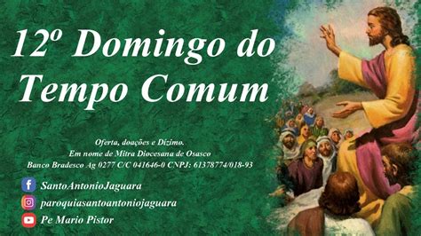 Domingo Do Tempo Comum Youtube