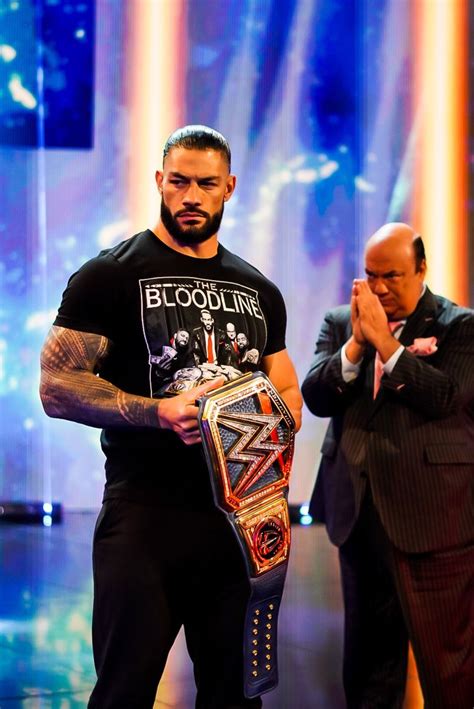 Universal Champion Roman Reigns With Paul Heyman 🏆 Roman Reigns Wwe