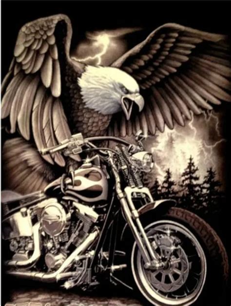 Pin by 数码印花 on 额为谔谔 | Biker art, Harley davidson artwork, Harley davidson