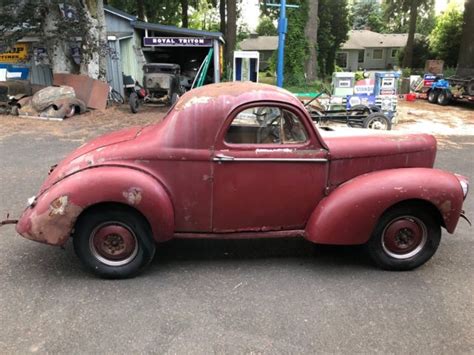 1941 Willys Coupe All Steel All Original Classic Willys Americar 1941 For Sale