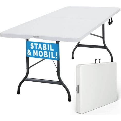 Casaria Folding Portable Picnic Buffet Table Cmx Cm Weather