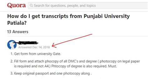 How To Get Transcripts From Punjabi University Patiala In