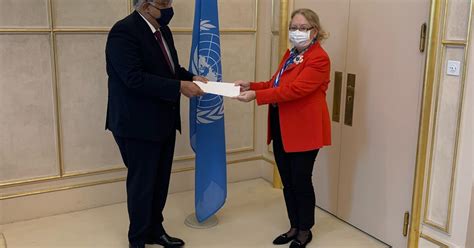 New Permanent Representative Of Egypt Presents Credentials To The