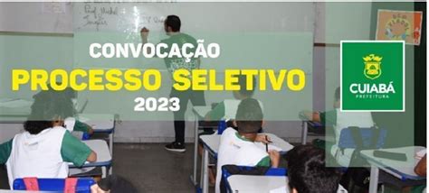 Prefeitura de Cuiabá convoca Professor e ASG aprovados Mato Grosso