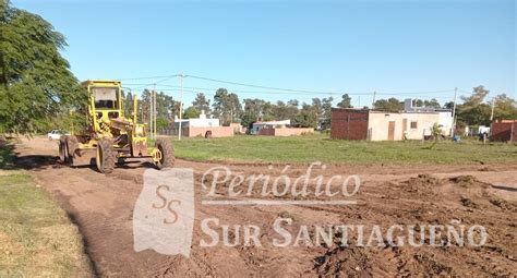 Selva Continúan los Trabajos de Mejoras en las Calles del Barrio Santa