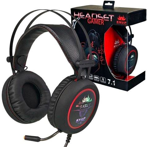 HEADSET GAMER KNUP 7 1 KP 401