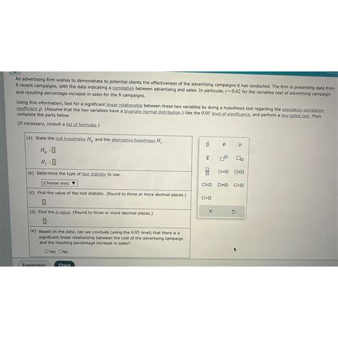 Solved An advertising firm wishes to demonstrate to | Chegg.com