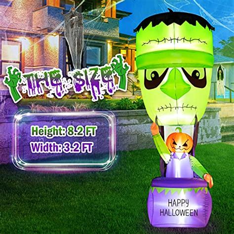 Rocinha Halloween Inflatable Pumpkin Man In Frankenstein Balloon Ft