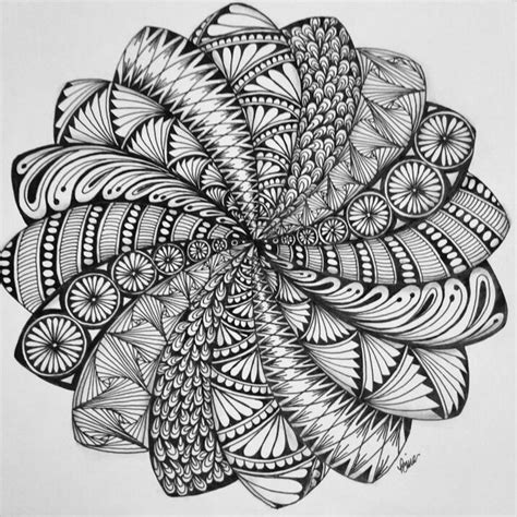 What are the Zendalas Mandalas Mandalas Diseños de zentangle