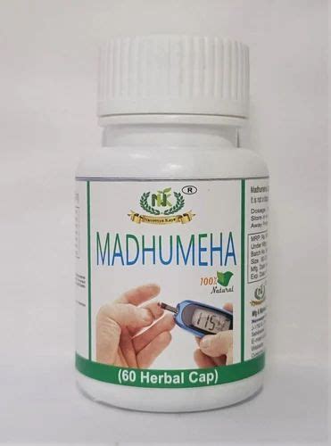 Madhumeha Capsule At Rs 845 Pack Diabetic Herbal Tablets Capsules