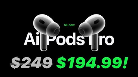 AirPods Pro 2 On Sale for $194.99 [Lowest Price Ever] - iClarified