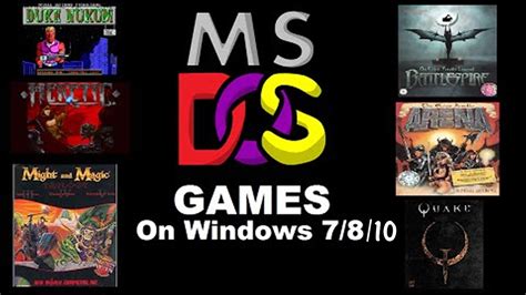 Using Dosbox On Your Pc Playing Retro Dos Games On Windows 10 Youtube