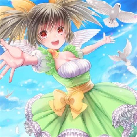 Angel Pretty Dress Bonito Wing Sweet Nice Anime Feather Beauty