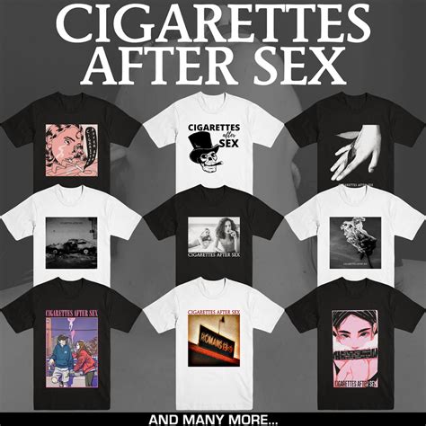 Jual Cigarettes After Sex T Shirt Band Ambient Pop Merchandise