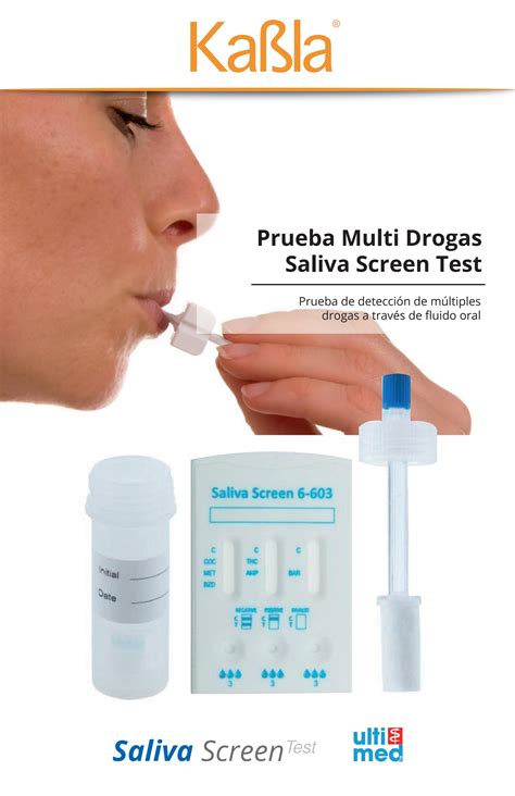 Prueba Multi Drogas Saliva Screen Test By Kabla Mx Issuu