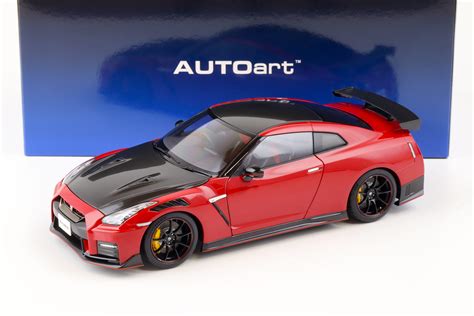 1 18 AUTOart Nissan GT R R35 Nismo Special Edition 2022 Vibrant Red 77502