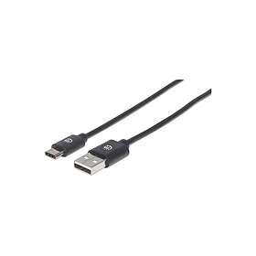 Manhattan Usb Kabel M Usb Usb C Usb A Sort Hitta B Sta