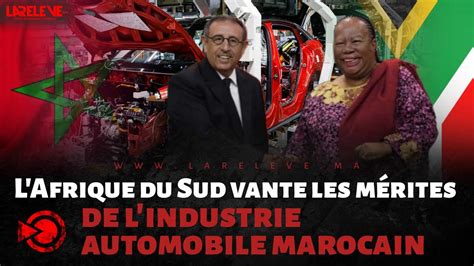 L Afrique du Sud vante les mérites de lindustrie automobile marocain