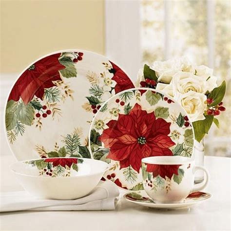 57 Beautiful Christmas Dinnerware Sets Christmas Photos