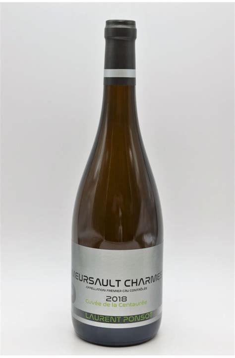 Laurent Ponsot Meursault Er Cru Charmes Cuvee De La Centaur E