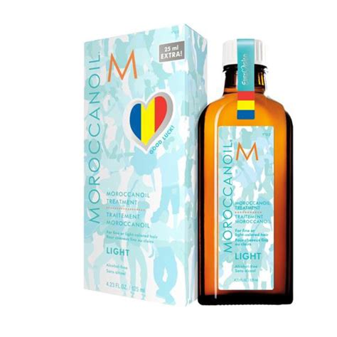 Ulei De Par Tratament Original Light 125 Ml Moroccanoil Bebe Tei