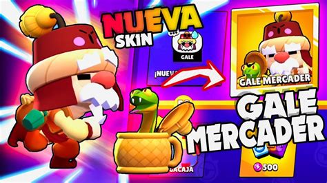 Por Fin Completo El Brawl Pass Y Consigo A Gale Mercader En Brawl Stars Vi Games Youtube