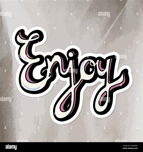 Enjoy Diary Stock Vector Images Alamy