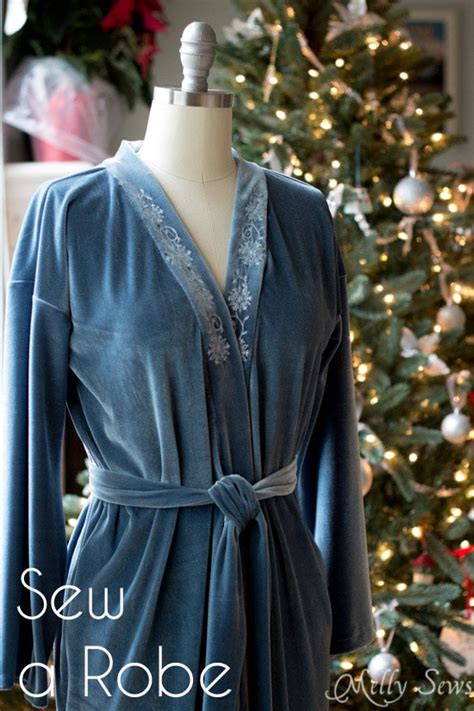 Sew A Robe Easy Tutorial Melly Sews