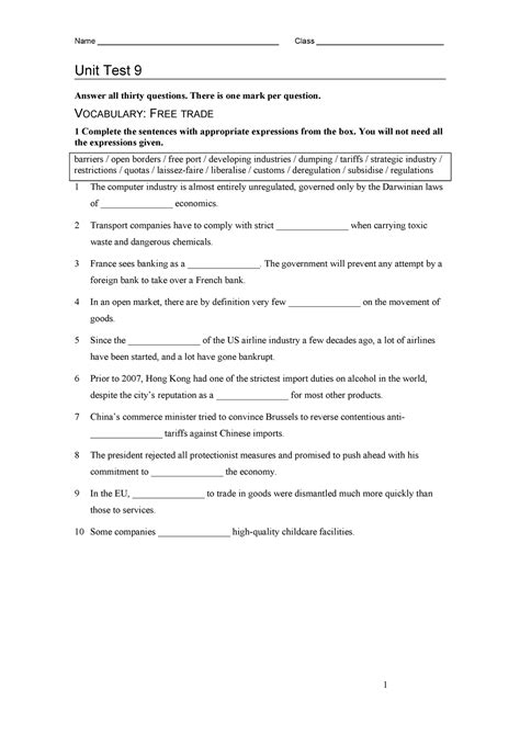 Market Leader Progress Test1 Unit 7 Cultures 11