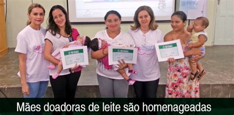 Mães Doadoras De Leite Ganham Certificados No Hospital César Cals