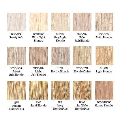 wella color chart blonde - Izola Stillwell