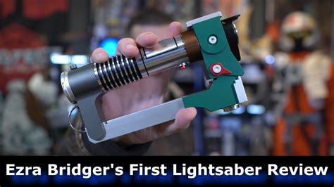 Star Wars Ezra Bridger Custom Lightsaber Review YouTube