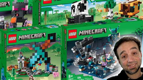 Lego Minecraft Set Reveals Deep Dark Battle End Arena Panda