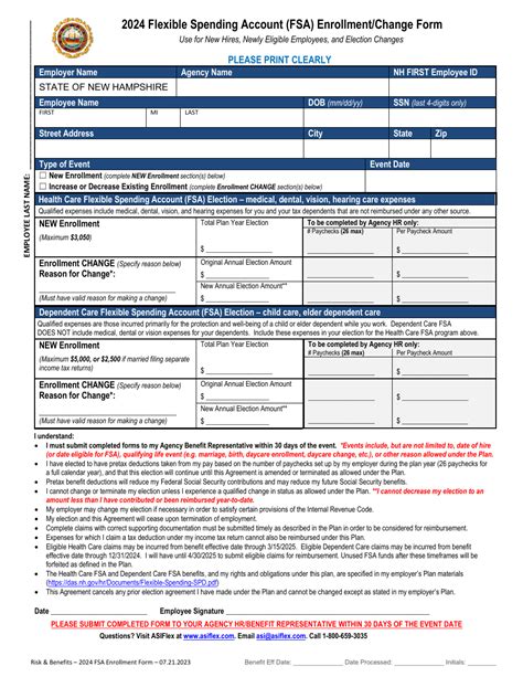 Dependent Care Flexible Spending Account 2024 Form Pdf Kenna Melodee