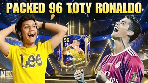 I Packed CR7 Cristiano Ronaldo 96 TOTY Unbelievable Ranked Up To 98