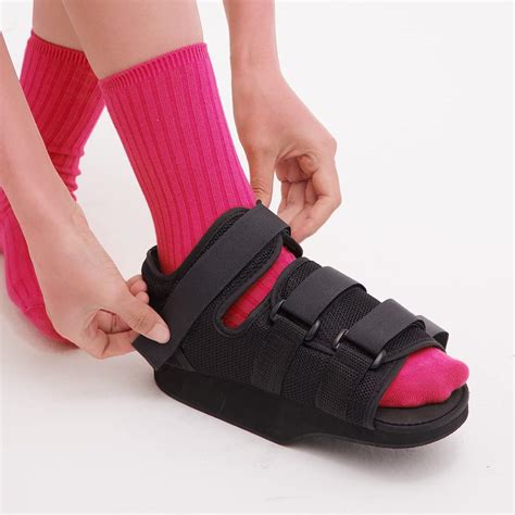 Adjustable Post Op Recovery Shoe For Forefoot Off Loading Xl Size For