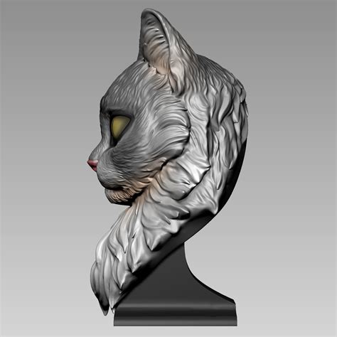 Stl File Maine Coon Cat 🐱 Obj・3d Printing Model To Download・cults
