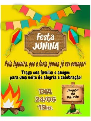 Flyer Panfleto Digital Panfleto Festa Junina Flyer Compre Produtos