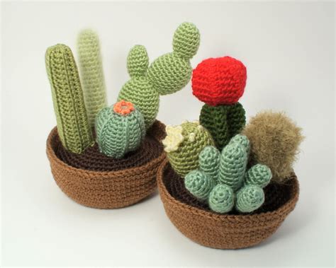 15 Idées De Cactus Au Crochet