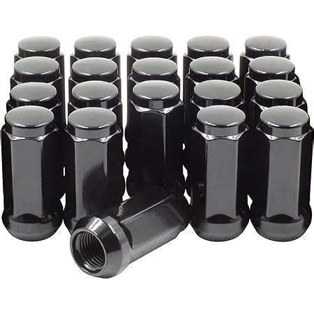 Amazon Wheel Accessories Parts 24 Pcs Aftermarket Black Hex Lug