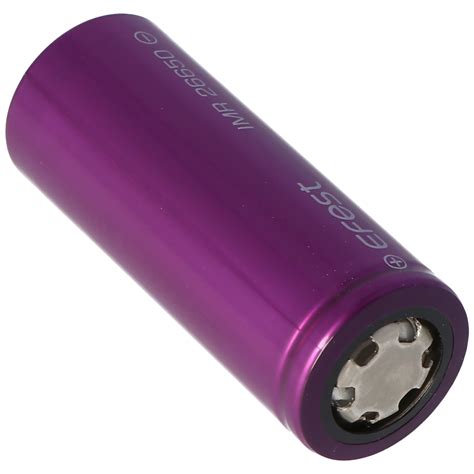 Efest Purple IMR26650 5000mAh 3 6V 3 7V Li Ion Akku ungeschützt 26