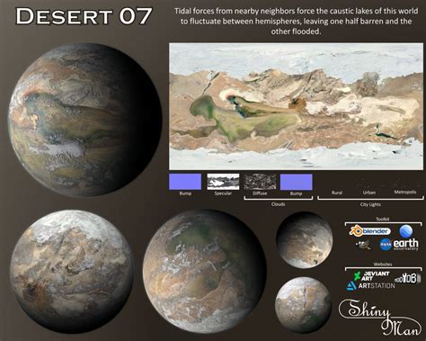 Desert Planet 07 by SchinyMan on DeviantArt