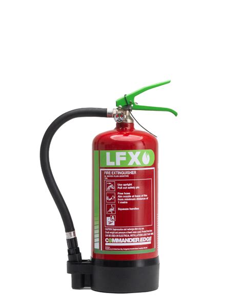 Commanderedge Lfx 3ltr Lithium Ion Battery Fire Extinguisher