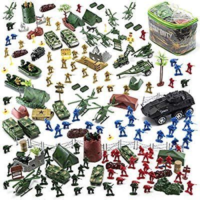 Plastic Military Playset Toy Soldier Army Men Playset Kit Set Action Figures 1970-Now Toy ...