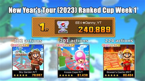 Mario Kart Tour New Year S Tour Ranked Cup Week Pts