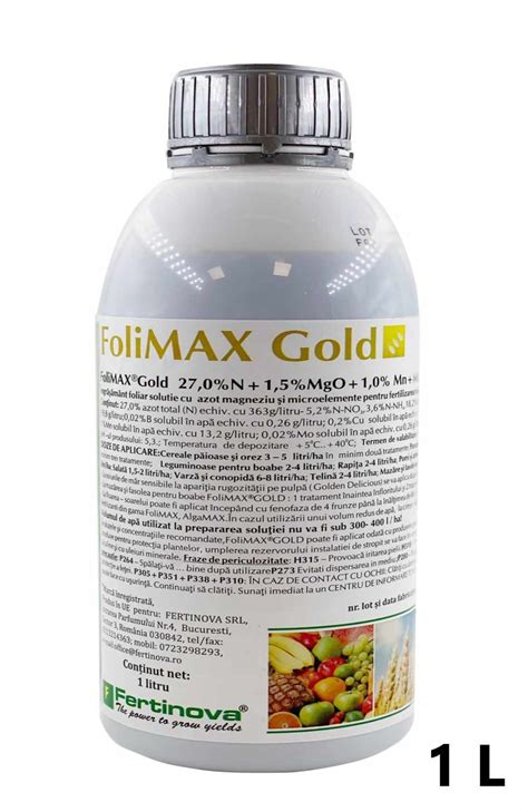 Ingrasamant Foliar Cu Azot Ureic Ureamax L Produse