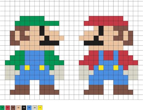 Super Mario Perler Beads 30 Free Patterns Diy Candy