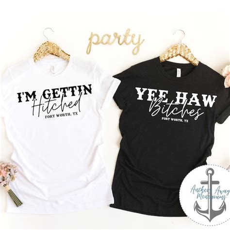 Yee Haw Bitches Shirt Etsy