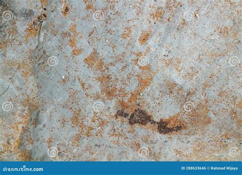 Rusty Metal Texture Abstract Shape Background Lying on the Floor Stock ...