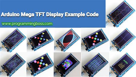 Arduino Mega Tft Lcd 480x320 Color Display Shield With Library And Code